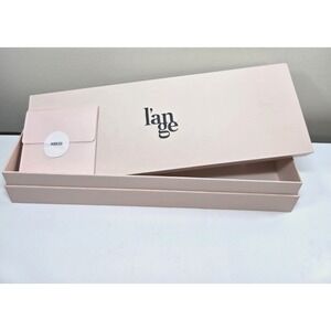 L'ange Hair‎ AIRess 2-in-1 Straightening Blow Dryer Brush Pink Open Box